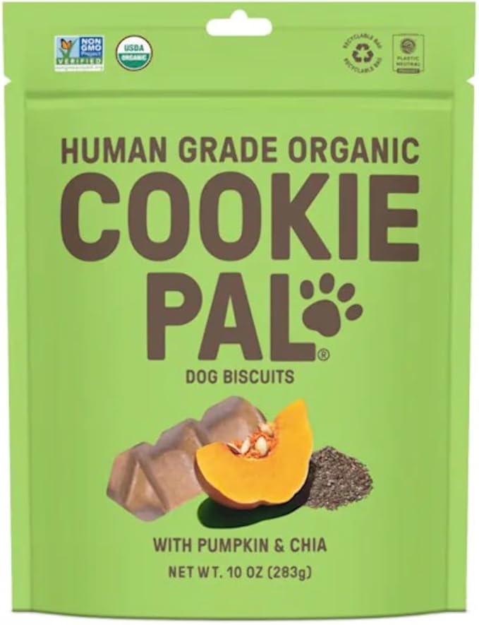 CookiePal Organic Pumpkin Chia Dog Treats