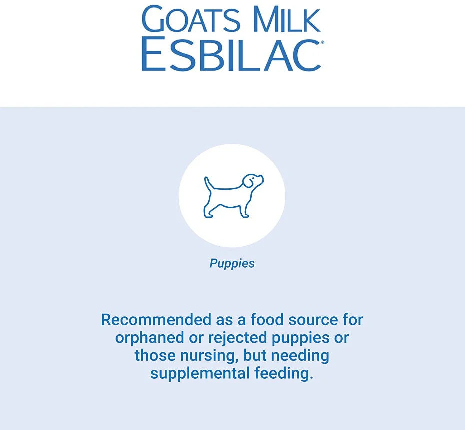 PetAg Goats Milk Esbilac Puppy Milk Replacer for Puppies with Sensitive Digestive Systems