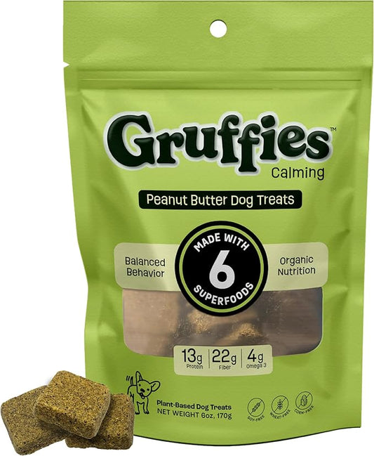 Gruffies Calming Peanut Butter Dog Treats