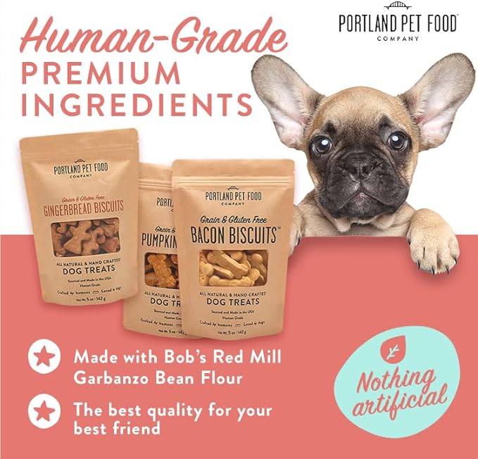 Portland Pet Food Company Grain & Gluten Free Pumpkin Biscuits