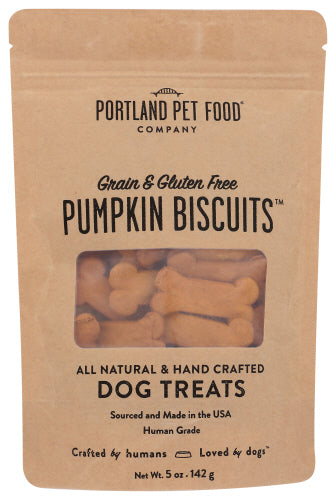 Portland Pet Food Company Grain & Gluten Free Pumpkin Biscuits